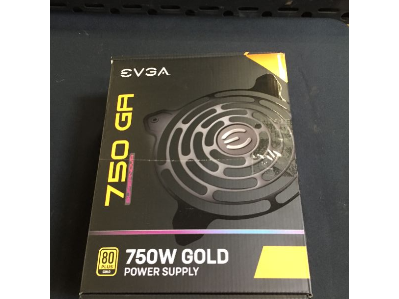 Photo 2 of EVGA Power Supply 220-GA-0750-X1 Supernova 750 Ga 750W 80+ Gold Fully Modular