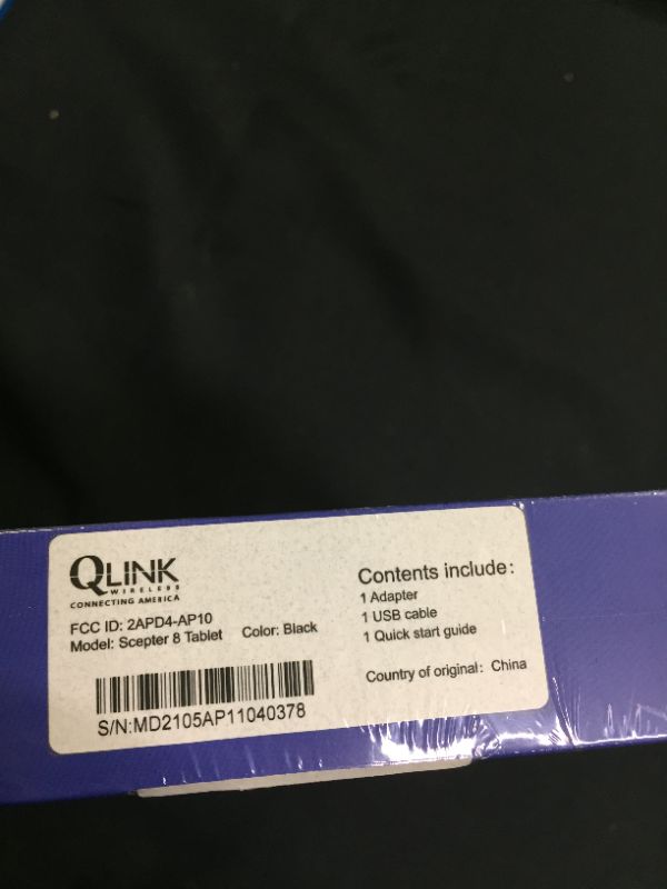 Photo 4 of Q Link Wireless Scepter 8
(factory sealed)