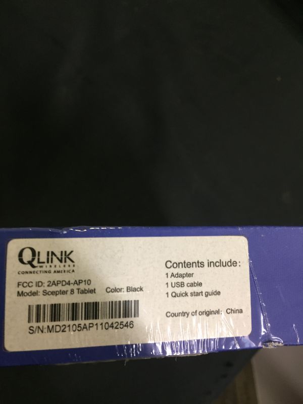 Photo 4 of Q Link Wireless Scepter 8
(factory sealed)