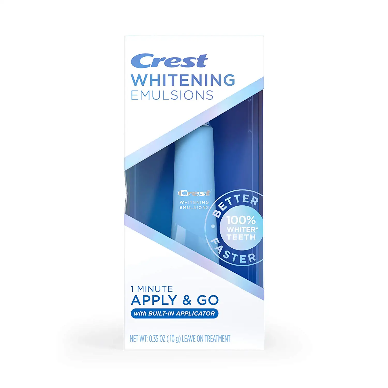 Photo 1 of Crest Whitening Emulsions On-the-Go Leave-On Teeth Whitening Gel Pen, 0.35 Oz (10 G)
