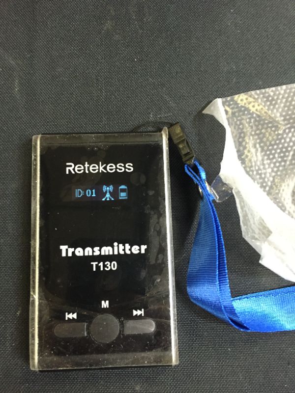 Photo 5 of Retekess T130 Church Translation System,Wireless Tour Guide System,Assistive Listening Device for Hearing Impaired,PLL Translation Headset for Simultaneous Interpreting(1 Transmitter 10 Receivers) (SOME IS NEW AND SOME IS USED)
