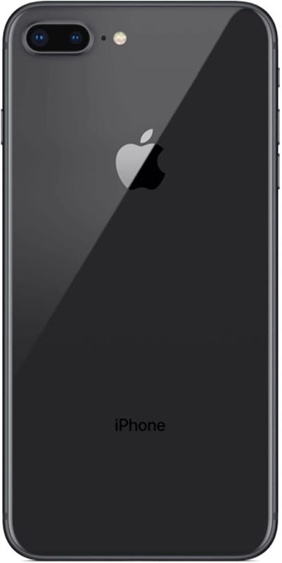 Photo 1 of Apple iPhone 8 Plus, 64GB, Space Gray - GSM Unlocked (Premium Refurbished) (ITEM WAS FACTORY SEALED, BUT OPENED FOR PICTURES, BOX IS HEAVILY DAMAGED)