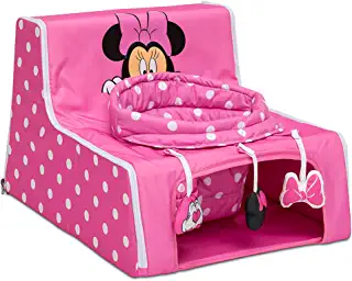 Photo 1 of Disney Minnie Mouse Sit N Play Portable Activity Seat for Babies by Delta Children – Floor Seat for Infants (MINOR STAINS ON ITEM)