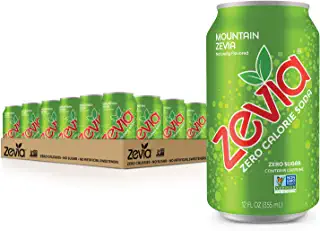 Photo 1 of Zevia Zero Calorie Soda, Mountain Zevia, 12 Ounce Cans (Pack of 24)
12 Fl Oz (Pack of 24) EXP MAY 2023