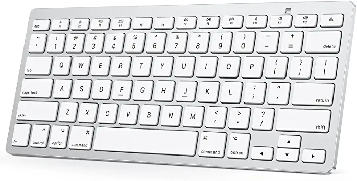 Photo 1 of Bluetooth Keyboard for Mac, OMOTON Compact Wireless Keyboard Compatible with MacBook Pro/Air, iMac, iMac Pro, Mac Mini, Mac Pro Laptop and PC

