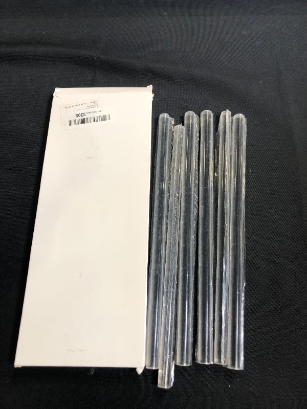 Photo 2 of 12 Inch Acrylic Dowel Rods for DIY Crafts 0.5 Inch Diameter Acrylic Round Rods Clear Acrylic Dowel Rods for Plant Stakes Curtain Pulls Retaining Rods Shower Rods (6)
