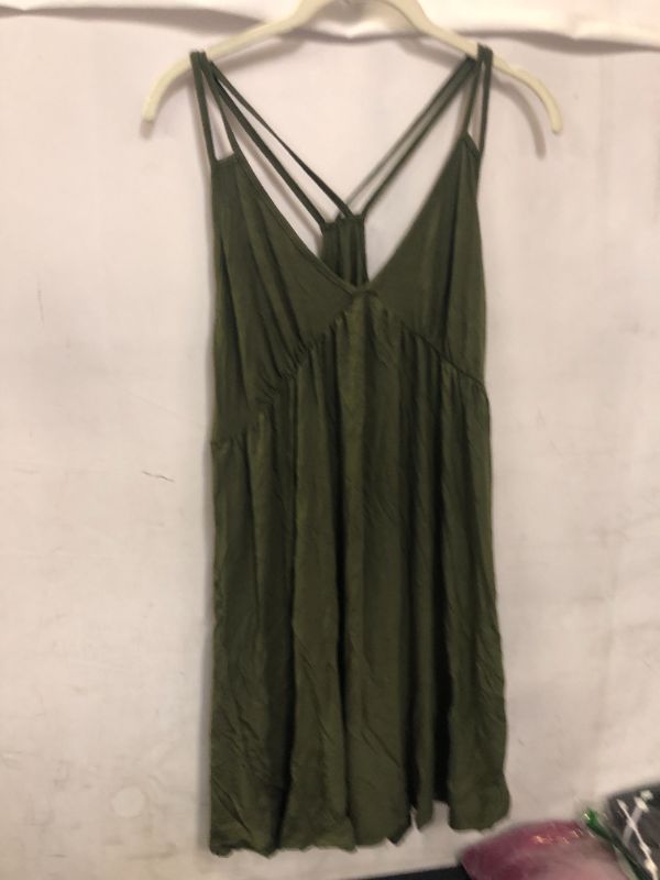 Photo 1 of Anjue Sexy Lingerie Sleepwear for Women Chemises V-Neck Full Slip Babydoll Nightgown Dress S
