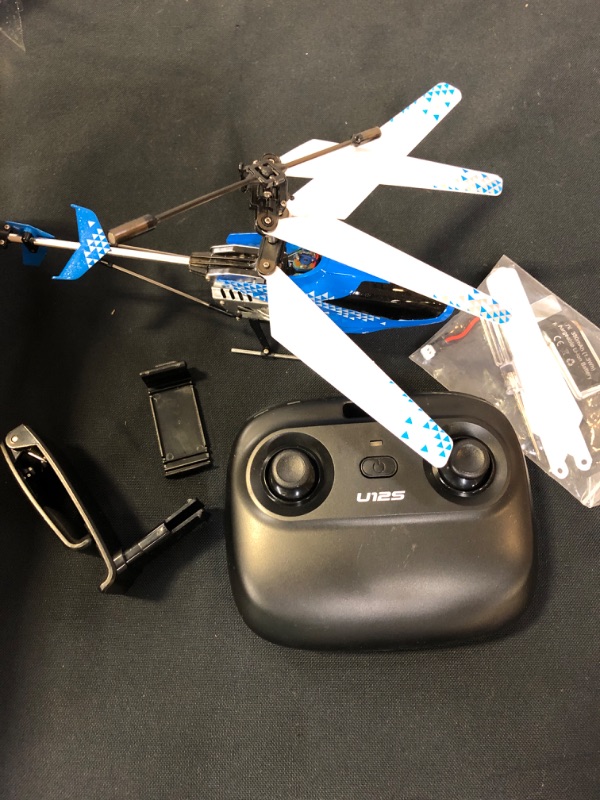 Photo 2 of Cheerwing U12S Mini RC Helicopter with Camera Remote Control Helicopter for Kids and Adults