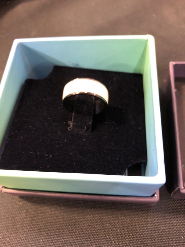 Photo 2 of CNICK Tesla Smart Ring Accessories: Ceramic Ring for Model 3 and Model Y to Replace Key Card Key fob. SIZE 6