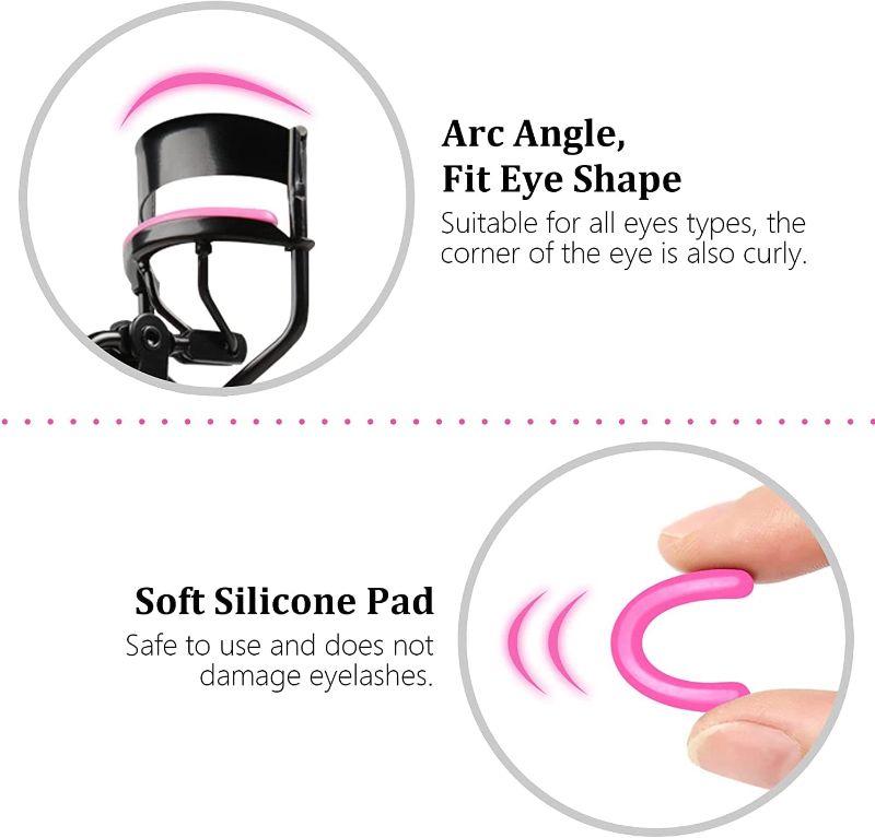 Photo 3 of Eyelash Curler, Aid Fit All Eye Shape Curved,No Pulling and Last Long Eyelash Curler