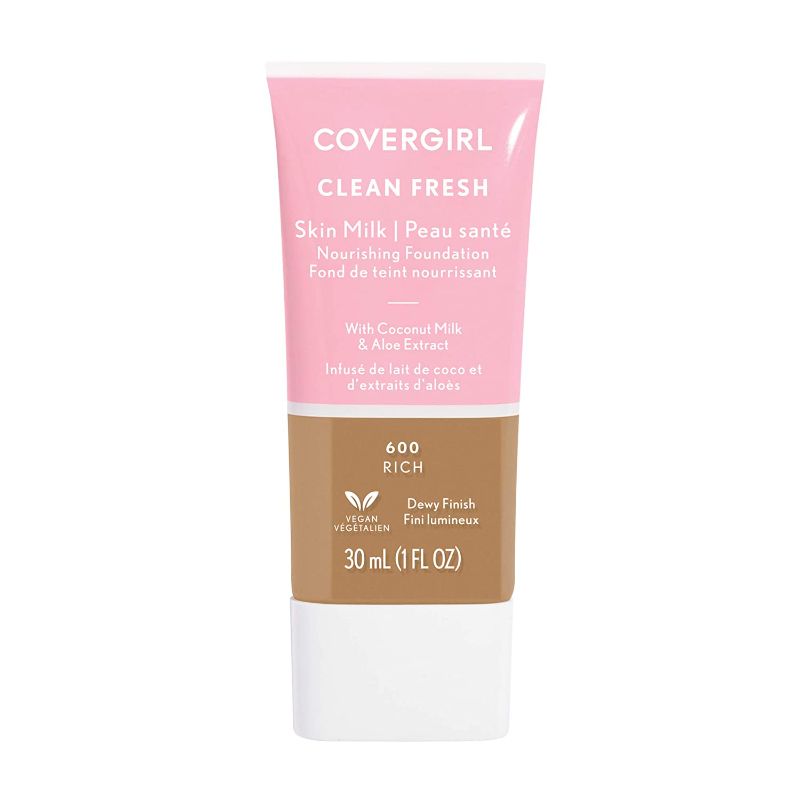 Photo 1 of COVERGIRL Clean Fresh Skin Milk Foundation, COLOR : Rich, 1 Fl Oz (Pack of 1)