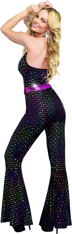 Photo 2 of Dreamgirl Women's Adult Fashion Sexy Disco Doll Costume SIZE MEDIUM 