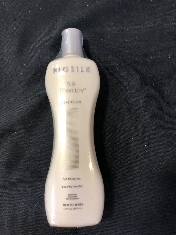 Photo 2 of BioSilk Silk Therapy Conditioner, 12 oz., from PUREBEAUTY Salon & Spa EXP 07/01/22