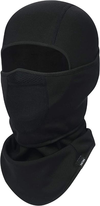 Photo 1 of Balaclava Windproof Ski Mask Cold Weather Keep Warm Face Mask for Winter Motorcycling Ice Fishing Men
