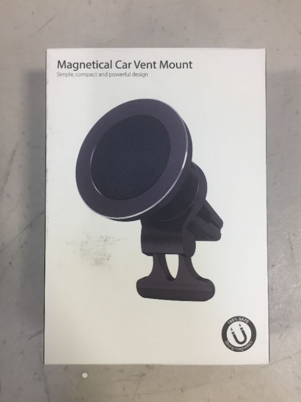 Photo 2 of Mag-Safe Car Mount for iPhone 13 : Magnetic Phone Car Mount - 360° Adjustable Air Vent Phone Holder for Car, Car Phone Holder for iPhone 13/12 Pro Mini Pro Max
