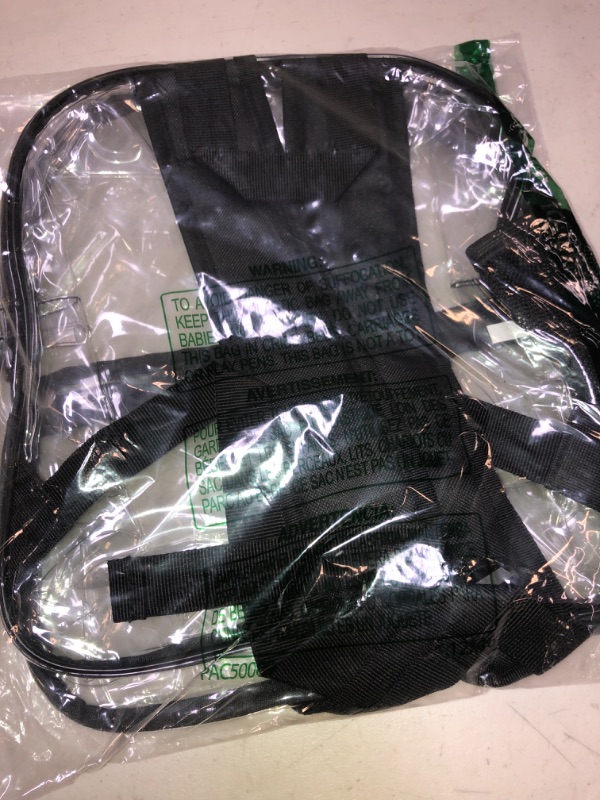Photo 2 of Clear Mini Backpack Stadium Approved