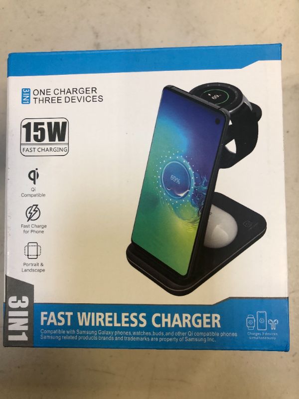 Photo 1 of 15W FAST WIRELESS CHARGER 