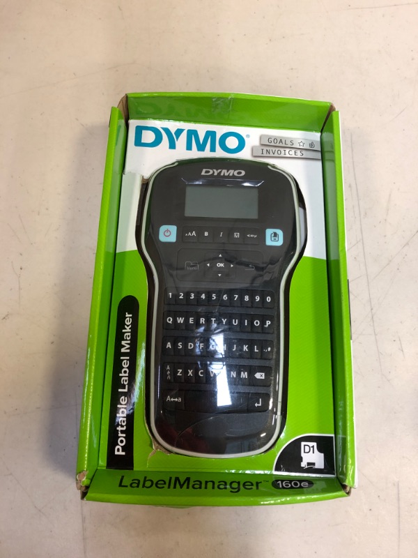 Photo 2 of DYMO LABELMANAGER 160P Black S0946320, Portable Label Maker 