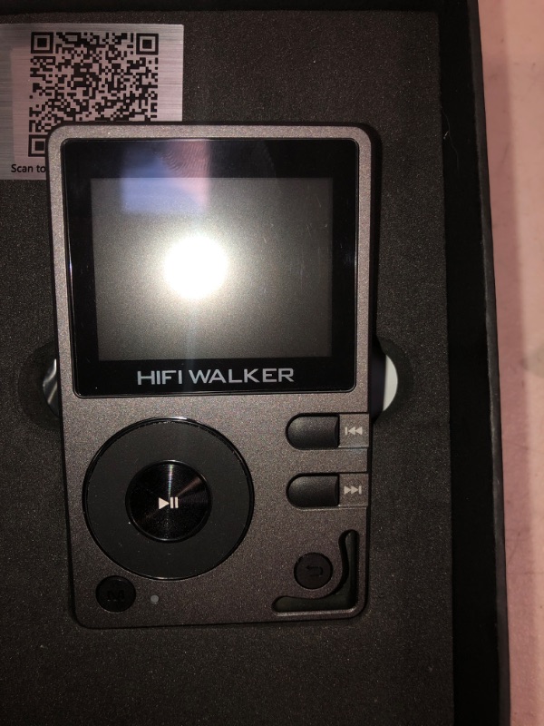 Photo 2 of HIFI WALKER H2 High Resolution Lossless Bluetooth FLAC WAV Digital Audio Player Portable With 16GB Microsd Card And HD Audio Earphone