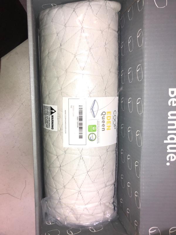 Photo 1 of Coop Home Goods Eden Pillow Queen Size Bed Pillow for Sleeping - Adjustable Cross Cut Memory Foam Pillows with Cooling Gel- Washable Cover from Bamboo Rayon - CertiPUR-US/GREENGUARD Gold Certified