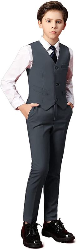 Photo 1 of Boihedy Boys Dress Suit Formal Vest and Pant Set, SIZE 7