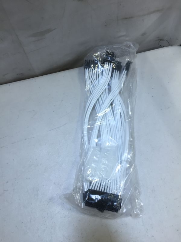 Photo 3 of Braided ATX Sleeved Cable Extension Kit for Power Supply Cable Kit
