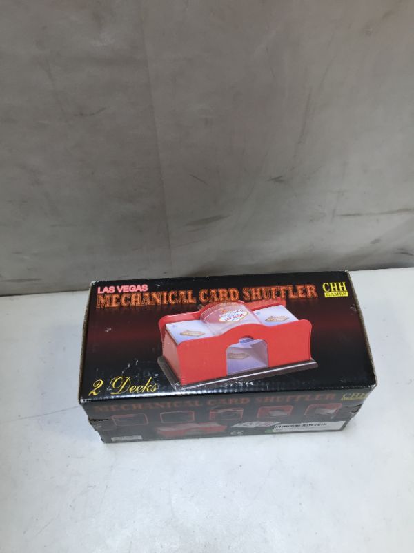 Photo 1 of 2 Deck Hand Cranked Card Shuffler