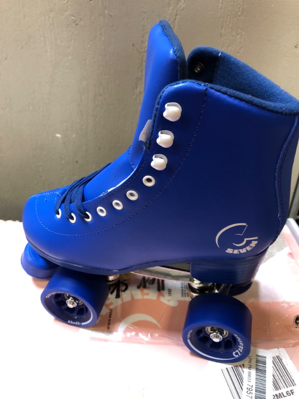 Photo 4 of C SEVEN C7skates Dark Magic Quad Roller Skates  -- Size Womens 5 Youth 4 --
