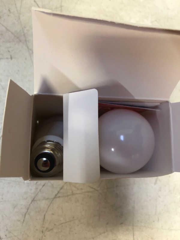 Photo 1 of SYLVANIA Bluetooth Mesh LED Smart Light Bulb, One Touch Set Up, A19 60W Equivalent, E26, RGBW Full Color & Adjustable White, Works with Alexa Only - 2 PK (75760)
