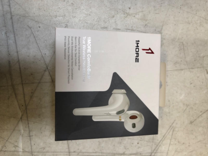 Photo 2 of 1MORE ComfoBuds Wireless Earbuds for Kids, Mini Noise Cancelling True Wireless Earbuds for Teenager, Bluetooth 5.0 Headphones with 4 Mics, IPX5 Waterproof Sports Earphone for Students, White
