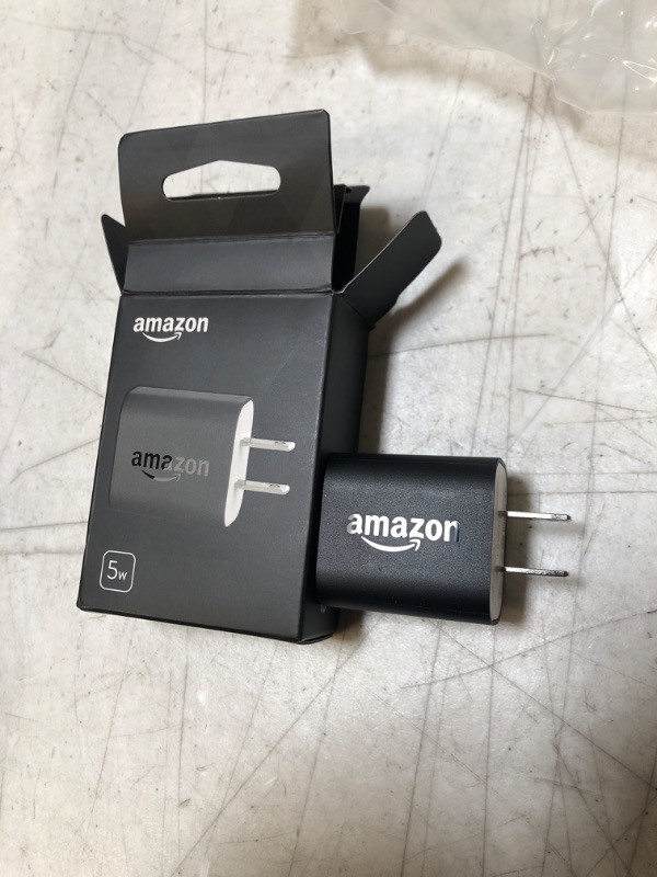 Photo 2 of Amazon 5W USB Official OEM Charger and Power Adapter for Fire Tablets and Kindle eReaders - Black
