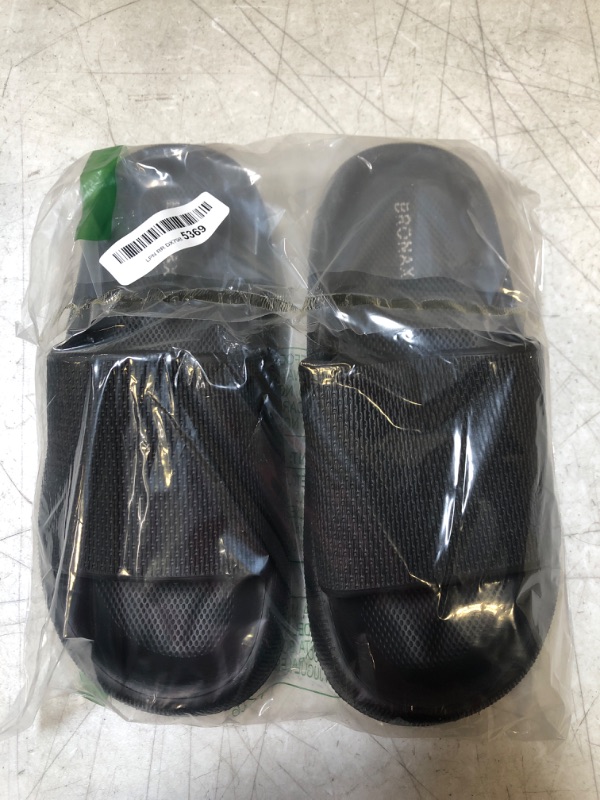 Photo 2 of BRONAX Cloud Slides for Women and Men | Shower Slippers Bathroom Sandals | Extremely Comfy | Cushioned Thick Sole. SIZE 40/41
