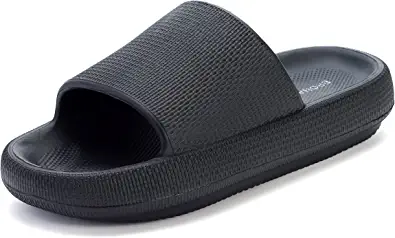 Photo 1 of BRONAX Cloud Slides for Women and Men | Shower Slippers Bathroom Sandals | Extremely Comfy | Cushioned Thick Sole. SIZE 40/41
