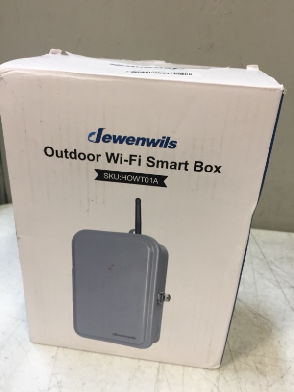Photo 1 of DEWENWILS Pool Pump Timer, Outdoor Smart Wi-Fi Box, Heavy Duty 40A 120-277 VAC 2HP Wireless Controller Timer for Pool, Water Heater, Compatible with Smart Phone, Alexa, Google Assistant, UL Listed
