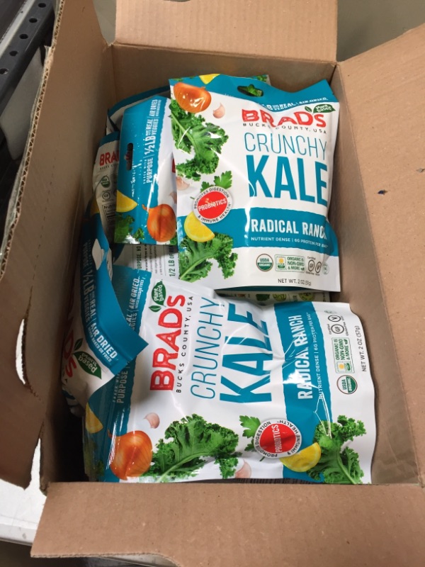 Photo 2 of 12 PACK Brad's Plant Based Organic Crunchy Kale 11-11-22