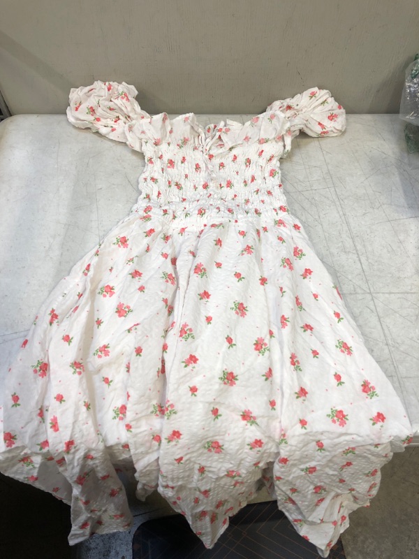 Photo 1 of Youwon Flower Girls Dress Lace Dress Vintage Country Wedding Party Dress SIZE XS YOUTH 