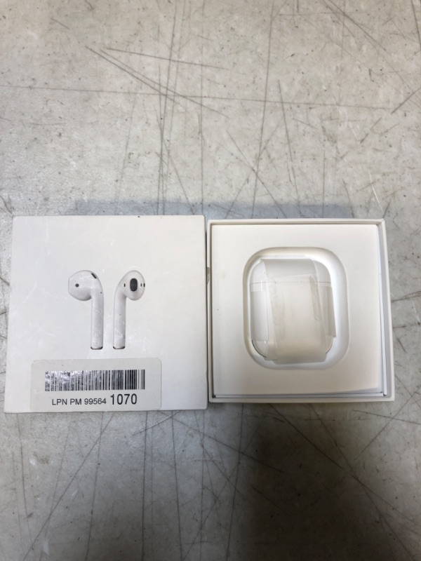 Photo 2 of Apple AirPods with Charging Case (Latest Model) --- MISSING CHARGER----