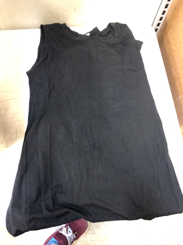 Photo 2 of ANRABESS Women's Casual Loose Sundress Long Dress Sleeveless Split Maxi Dresses Summer Beach Dress with Pockets  -- Size Small --