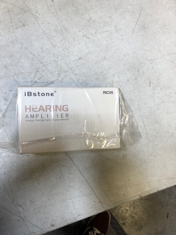 Photo 6 of iBstone Rechargeable Hearing Aids, RIC (Receiver in Canal) Digital Device with Dual Mic Noise Cancelling, 4 Modes for Different Frequency Hearing Loss, Champaign, RIC05, Pair
