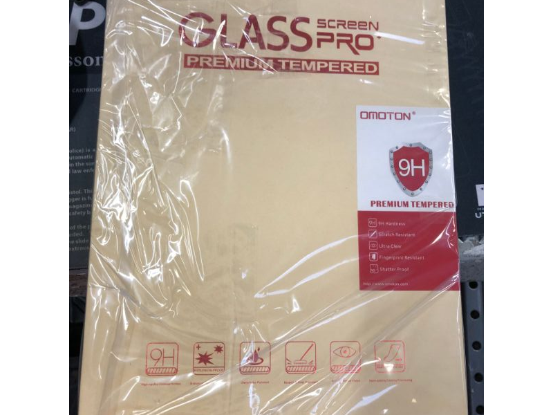 Photo 1 of OMOTON Screen Protector compatible with Surface Pro 7 / Surface Pro 6 / Surface Pro (5th Gen) / Surface Pro 4 [12.3 Inch] - [Tempered Glass] [High Responsivity] [Scratch Resistant] [High Definition]   -- Packaging Open -- 