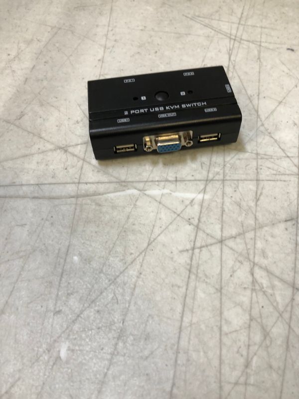 Photo 1 of USB VGA KVM Switch with Cables
