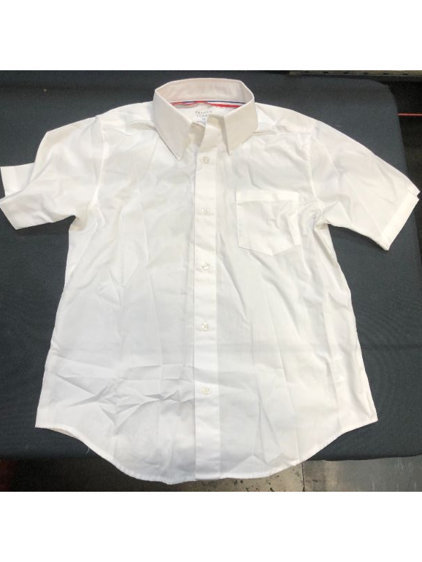 Photo 2 of French Toast Boys' Short Sleeve Poplin Dress Shirt---size 10