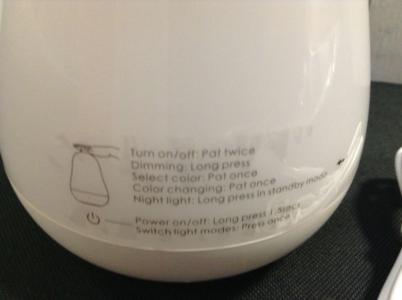 Photo 1 of Luposwiten Night Light for Kids with Touch Sensor Control and Color Changing Mode | Night Lights for Kids Room with 1 Hour Timer Up to 80H, White