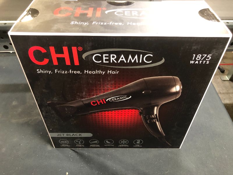 Photo 2 of CHI Ceramic Hair Dryer in Black