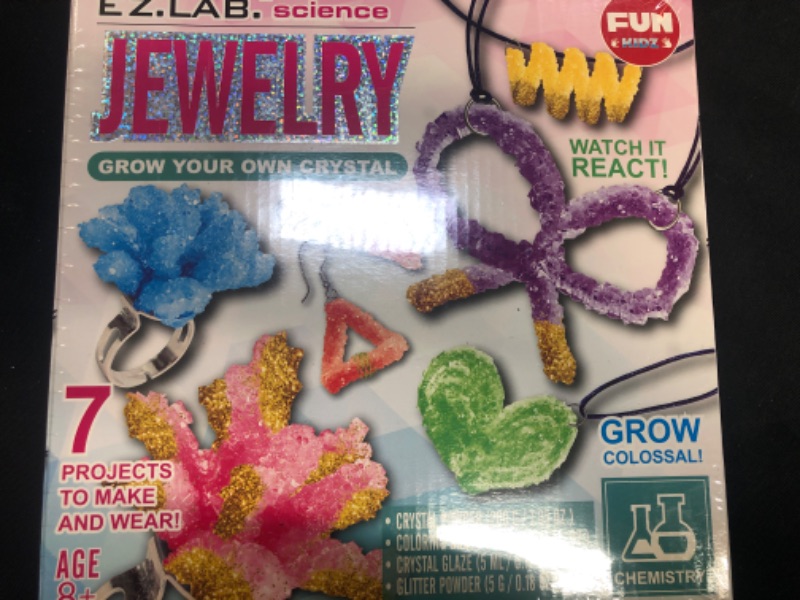 Photo 1 of E.Z. Lab science jewelry, grow your own crystal.