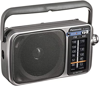 Photo 1 of Panasonic Rf-2400D Am/FM Radio, Silver
