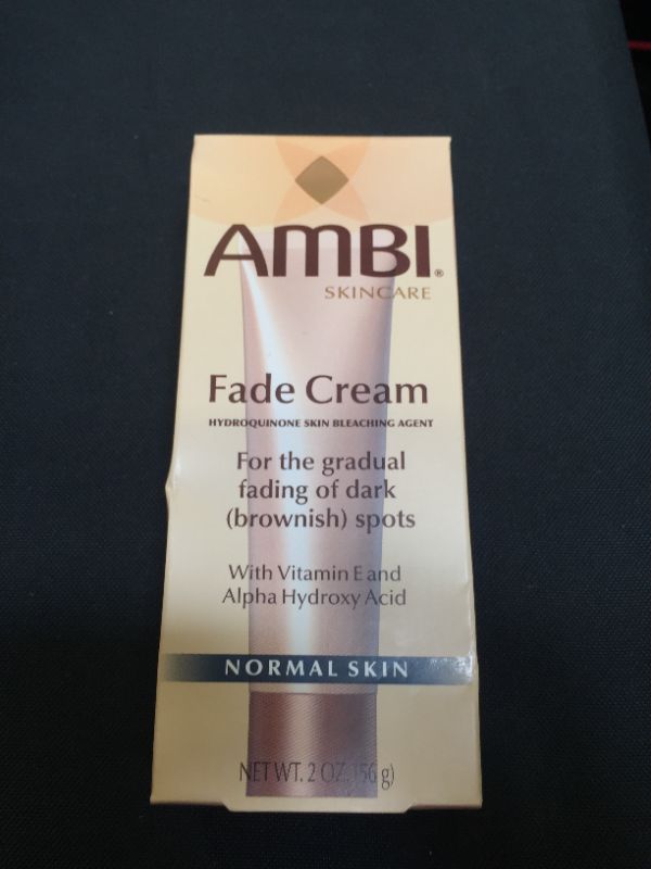 Photo 2 of Ambi Skincare Fade Cream for Normal Skin, Dark Spot Remover for Face & Body, Treats Skin Blemishes & Discoloration, Improves Hyperpigmentation, Corrector, 2 Oz
