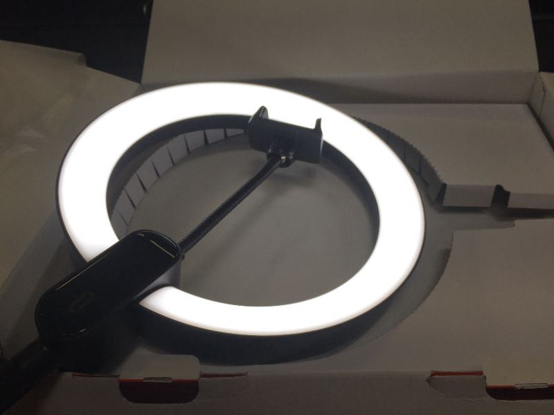 Photo 4 of TaoTronics 12" Selfie Ring Light, 130 LED Ring Light with Tripod Stand