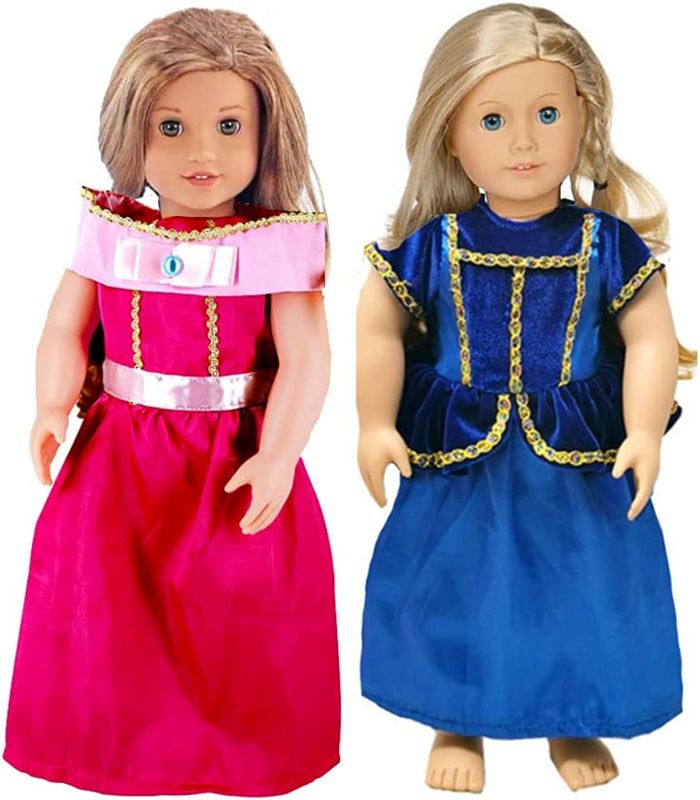 Photo 1 of 18 inch Doll Clothes- Princess Costume Dress Set (A071)

