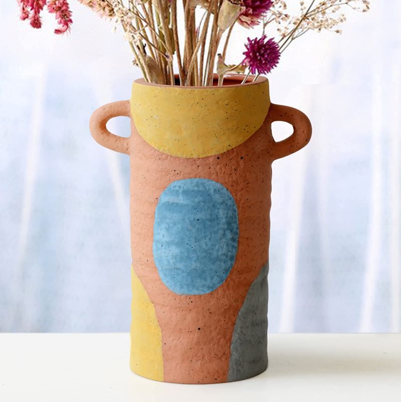 Photo 1 of YIGEYIGE Modern Handmade Ceramic Vase 7"